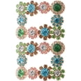 thumbnail image 1 of Miangastore 2pcs Rhinestone Flower Crystal Jewelry for Bridal Shoe Clips, 1 of 9