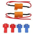 thumbnail image 2 of Kit de Résistance de Charge LED, 35W 12Ohm 2 Ensembles Résistance de Charge en Alliage d'Aluminium pour Clignotants LED pour Feux de Brouillard pour DRL, 2 of 8