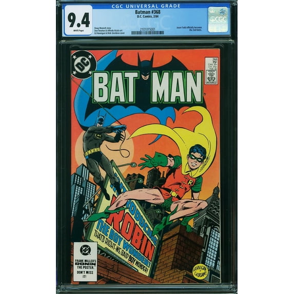 Batman #368 - CGC 9.4 Comic Book