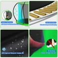 thumbnail image 4 of XMIKA Trampoline, 8FT 10FT 12FT 14FT 16FT Trampoline for Kids and Adults with Enclosure Net, Basketball Hoop, Ladder, Light, Sprinkler, Socks, 800LBS Outdoor Recreational No-Gap Design Trampoline, 4 of 10