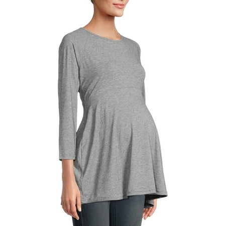 

Oh! Mamma Maternity Women’s Fit and Flare Top (Women s and Women s Plus)