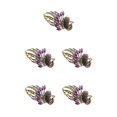 thumbnail image 2 of Qarigey Nuevas pinzas para el pelo de pavo real de cristal Retro para mujeres y niñas, herramientas de belleza Bohemia, pinza para el pelo de de Type8 NO8 Qarigey CBP081596, 2 of 4