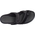 thumbnail image 2 of BareTraps Denni Womens Black/Dark Grey Sandals, 2 of 6