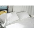 thumbnail image 3 of RV Short King 72" X 75" Sheet Set 400 Thread-Count 100% Egyptian Cotton 12-Inch Deep Pockets - Made for RV - White Color, 3 of 7