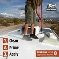 Liquid Rubber RV Roof Coating Solar Reflective Sealant Waterproof