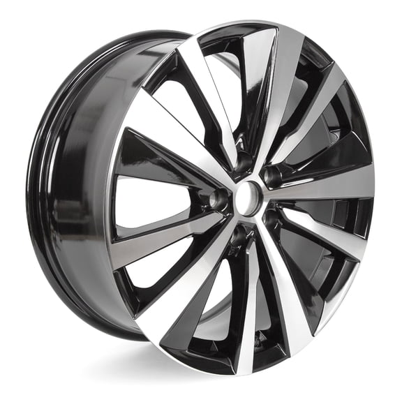 19" Wheel for Nissan Altima 2019-2022 19x8 inch 5-lug Black Alloy Rim