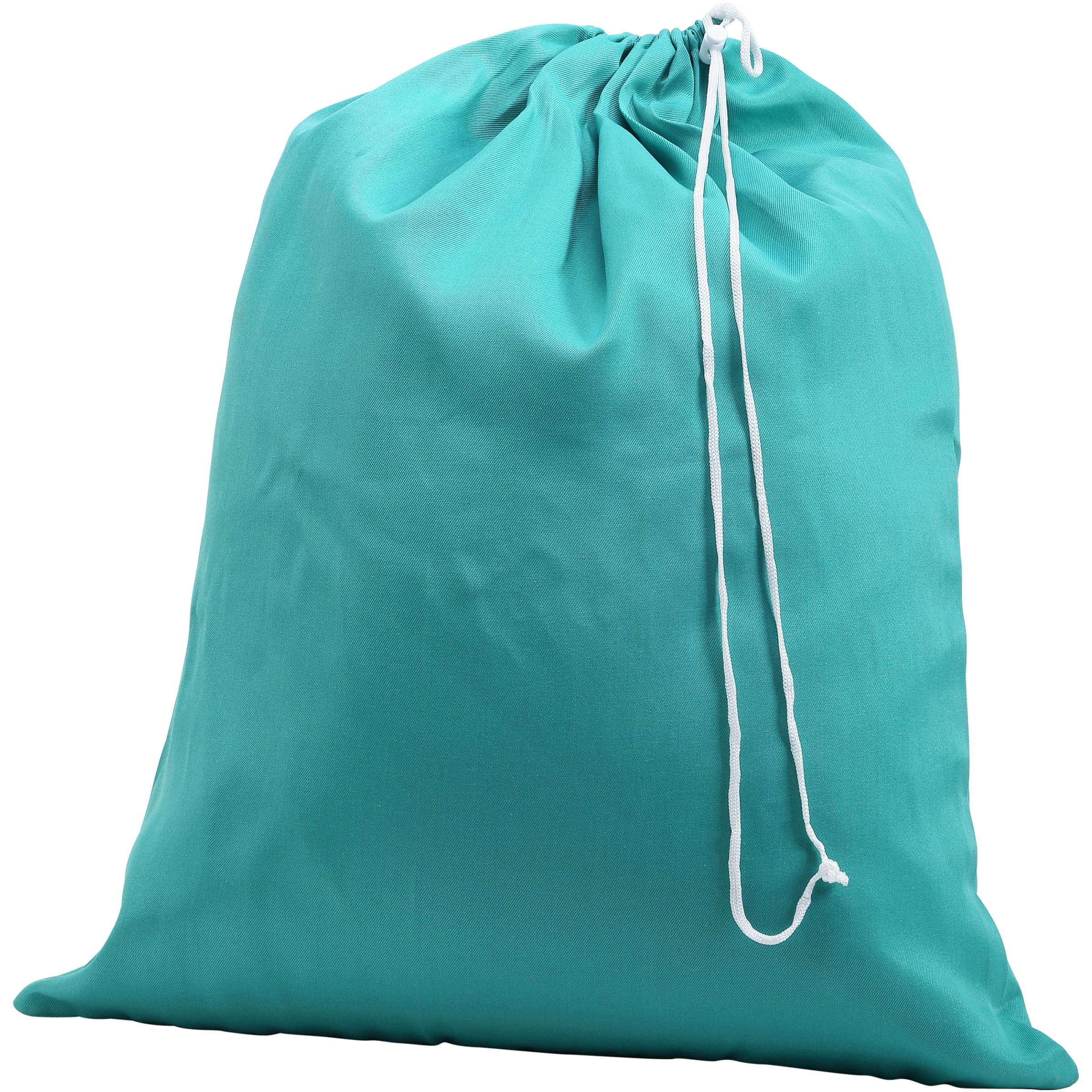 Mainstays Teal Splash Heavy-Duty Fabric Laundry Bag, 5 Count - Walmart.com