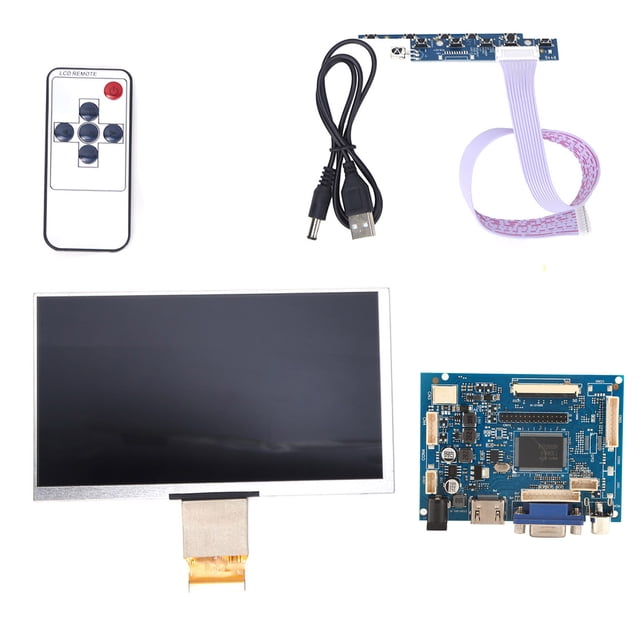 Módulo lcd módulo lcd conversión de formato de placa de controlador Ajuste para el video de tv de entretenimiento en el HOGAR