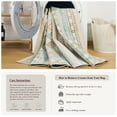 thumbnail image 6 of Ultrug Soft Boho Area Rug Moroccan Geometric Rugs Washable Carpet for Bedroom Living Room Home Decor,5'x8',Yellow Green, 6 of 7
