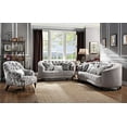 thumbnail image 3 of ACME Furniture 52060 Saira Sofa, Light Gray, 3 of 3