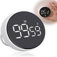 Rotary Countdown Timer Kitchen Suction Student Reminder Baking