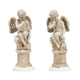 thumbnail image 3 of Department 56 Village Tudor Gardens Cherubs Porcelain Figurine Set of 2, 3 of 3