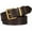 Vintage Coffee, variant on Women's Genuine Leather Belts Vintage Casual Belt for Jeans Pants Dress