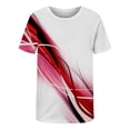 thumbnail image 3 of Ketyyh-chn99 T-Shirts pour Hommes de Couleur Unie à Manches Courtes T-Shirt à Col Rond Coupe Régulière pour Homme avec Poche T-Shirt Rouge, TG, 3 of 4