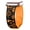 Black+Orange, variant on Suitable Compatible with Apple Watch bands, iWatch 8 butterfly buckle engraved silicone watch bands, cross-border Halloween ghost style