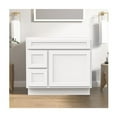 thumbnail image 2 of Vanity Art VA4036-2LW 36 in. Vanity Cabinet with Knockdown, White, 2 of 7