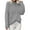 Grey, variant on PRETTYGARDEN Oversized Sweaters for Women Fall Cute Cable Knit Long Sleeve Crewneck Chunky Pullover Tops Winter Clothing
