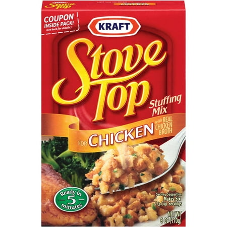 Kraft Stove Top Stuffing Mix Chicken, 6.0 OZ
