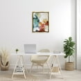 thumbnail image 3 of Stupell Industries Dynamic Abstract Hues Abstract Painting Gold Floater Framed Canvas Art Print Wall Art, 25 x 31, 3 of 10