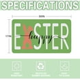 thumbnail image 3 of Happy Easter Door Mat - Bunny Rabbits Decor Mat - Non-Slip, 30 X 17 Inch - Ideal for Indoor Outdoor Entrance, Perfect for Easter Spring Décor, 3 of 6