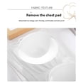 thumbnail image 5 of TEVEQ Strapless Bras for Women Seamless Padded Bandeau Bra Non-Slip Tube Top Wireless Push Up Bralettes Women's Solid Color Large Size Strapless Breast Wrap Sports Sports Bra for Women White 4Xl, 5 of 6