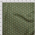 thumbnail image 4 of oneOone Cotton Flex Dark Green Fabric Asian Suzani Dress Material Fabric Print Fabric By The Yard 40 Inch Wide, 4 of 5