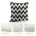 thumbnail image 4 of COMIO  Decorative Geometric Throw Pillow Covers - Modern Pattern Square Pillow Cushion Case for Sofa Couch Bed Home Outdoor Car, 4 of 5