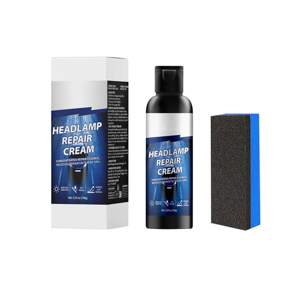 Auto Headlight Restorer 150ml, Headlight Scratch Repair and Yellowing Remover, Lens Polishing Coating Solution, Headlamp Restoration Treatment for Cars and SUVs
