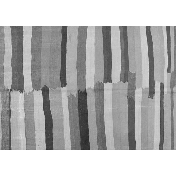 Ahgly Company Indoor Rectangle Oriental Gray Traditional Area Rugs, 5' x 8'