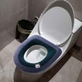 thumbnail image 6 of Comfortable Waterproof Toilet Seat Cushion for All Seasons, Soft Fabric Cover, Easy to Clean, Stylish Bathroom Accessory Green, 6 of 6