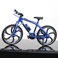 thumbnail image 1 of 1:10 Mini Model Alloy Bicycle Toy Finger Mountain Bike Pocket Diecast Simulation Metal Racing Funny Collection Toys For Children With foam box 8, 1 of 6