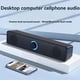 thumbnail image 3 of Barra de Sonido para PC Altavoz Bluetooth Inalámbrico Barra de Sonido Alimentada por USB para TV PC Laptop Gaming de Audio de Cine en Casa A, 3 of 5