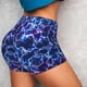 thumbnail image 4 of Fotbe Blue Lightning1 Shorts Sin Costuras – Shorts Deportivos de Cintura Alta para Mujer, Elásticos para Gimnasio, Yoga, Running o Ciclismo-Medium, 4 of 8