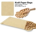 thumbnail image 3 of Seeds 100pcs Kraft Paper Bags Corns Wheat Rice Seeds Packaging Storage Bag Envelop Style 6x11cm, 3 of 7