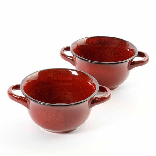 holds ~22 oz Soup bowl with handle