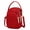 Red, variant on Waterproof Small Crossbody Purse and Handbag for Women Nylon Mini Shoulder Bags Phone Wallet (Black)