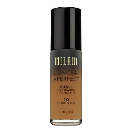 Milani Conceal + Perfect 2-In-1 Foundation + Concealer, Golden Tan