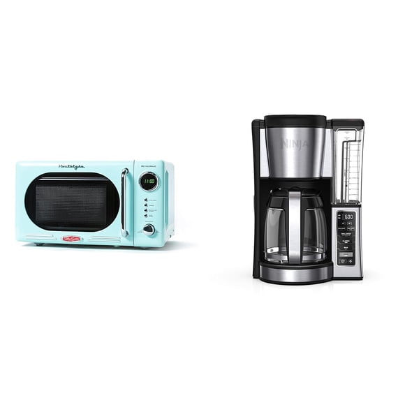 Horno microondas Nostalgia Retro Compact 0.7 pies cúbicos 700W
