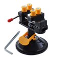 thumbnail image 2 of Mini Bench Vise - Table Vise Compact Stable Clamping Sucking Base Mini Technical Table Vise for Garage Woodworking Workshop, 2 of 7