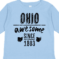 thumbnail image 4 of Inktastic Ohio Awesome Since 1803 Boys or Girls Long Sleeve Toddler T-Shirt, 4 of 5