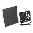 Solar Exhaust Fan Energy Saving Portable 5W 5V Solar Exhaust Fan for