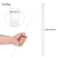thumbnail image 2 of Uxcell Plastic Rods ABS Styrene Round Stick Round Solid Bar DIY Model for DIY Toys Building Making Architectural Model Making White 3/10" x 10", 2 of 6