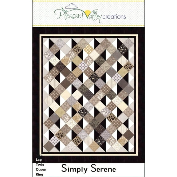 Simply Serene Quilt Pattern by Diana Beaubien
