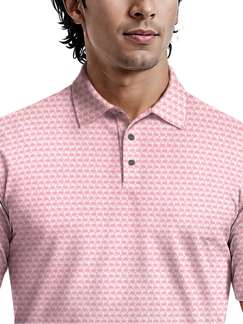 Ben Hogan Men's & Big Men's Performance Flamingo Printed Short