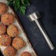 thumbnail image 1 of Stainless Steel Falafel Scoop Maker Large Falafel Ball Making Meatball Machine Non-stick Meat Pressing Tool Kitchen Tools New, 1 of 3