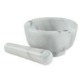 thumbnail image 2 of Marble Mortar and Pestle - White, 2 of 3