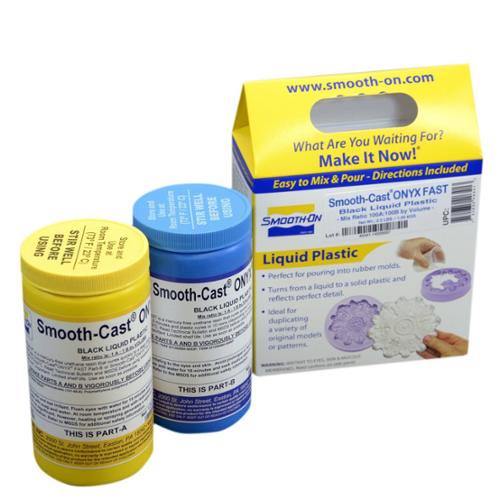 Smooth Cast ONYX FAST Black Liquid Plastic Casting Resin Trial Unit