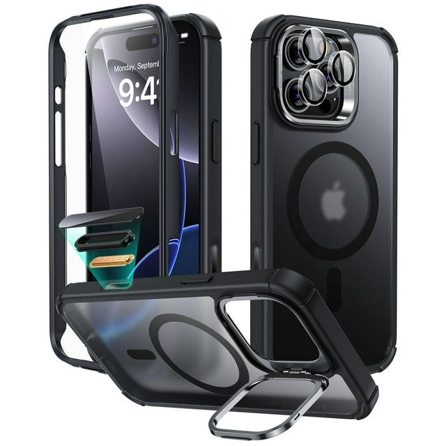 Funda ESR para iPhone 16 Pro Max con soporte y botón de control de cámara