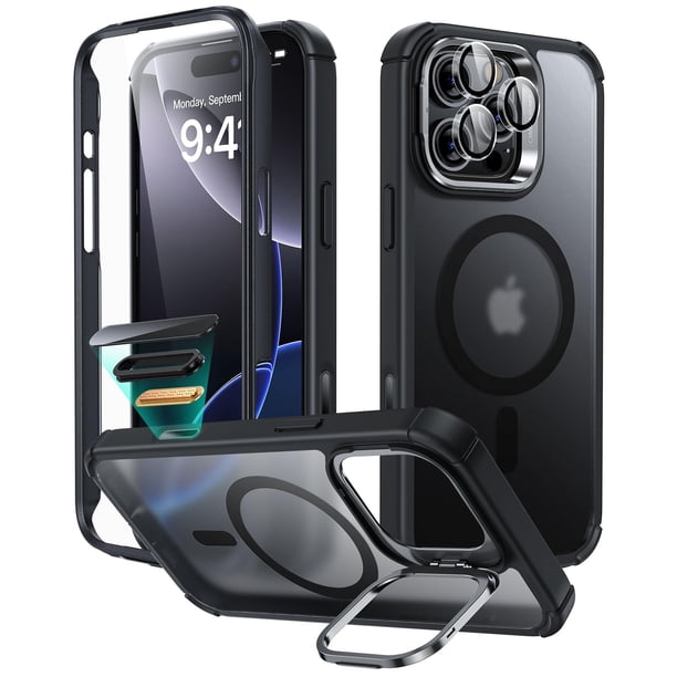 Funda ESR para iPhone 16 Pro Max con soporte y botón de control de cámara