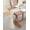 Beige, variant on WARM HOME DESIGNS 35 x 192 Inch Dusty Rose Chiffon Fabric for Kitchen or Wedding Arch Decorations. CF 192 D ROSE